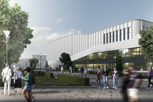 Завершается возведение третьего этажа Академии спорта «Динамо»