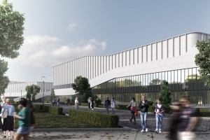 Начался монтаж фасада Академии спорта «Динамо» – Бочкарёв