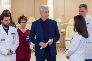 Мэр открыл онкохирургический корпус ГКОБ № 1 после реконструкции