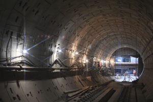 Мэр осмотрел строительство станции «Яхромская» Люблинско-Дмитровской линии метро