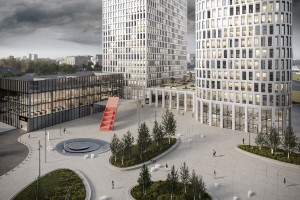 Залита фундаментная плита бизнес-центра «STONE Савёловская»