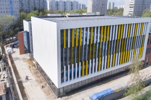 Построен спорткомплекс для училища им. А.Я. Гомельского в Бибирево