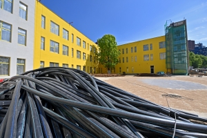 Завершается переустройство кабеля на четвертом участке Южной рокады