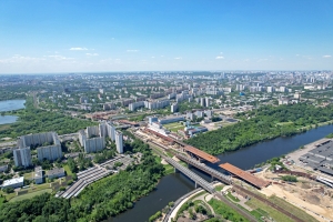 Мост через Москву-реку и семь эстакад: как строят участок МСД от Курьяновского бульвара до Кантемировской улицы