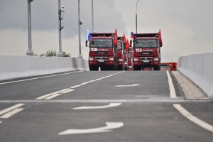 Собянин открыл первую очередь развязки МКАД – Осташковское шоссе
