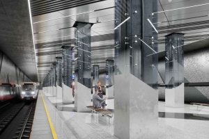 Станция «Тюленевская» перспективной Троицкой линии метро готова на 50%