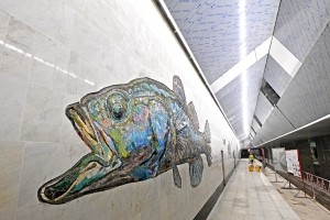 В Москве заканчивают строительство станции БКЛ «Нагатинский затон»