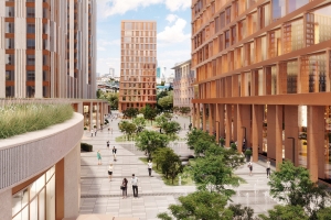 На Лужнецкой набережной появится жилой квартал с арт-объектом