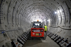 Бочкарев оценил строительную готовность станции метро "Университет Дружбы Народов"