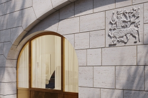 Грифон, лев и птица Сирин: иранские мастера создают барельефы для жилых домов в Москве