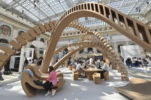 Центральная экспозиция «АРХ Москвы» посвящена проектам мостов