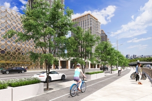 Новая городская площадь появится в составе ЖК на Лужнецкой набережной