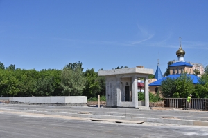 Эстакада основного хода МСД рядом с платформой МЦД-2 Покровское готова на 70%