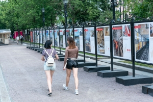 Фотовыставка о ключевых градостроительных проектах открылась на Цветном бульваре