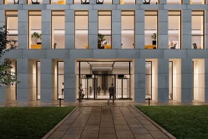 Готов монолит офисного здании STONE Курская