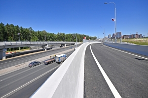 Эстакада на МСД через Казанское направление МЖД готова на 53%