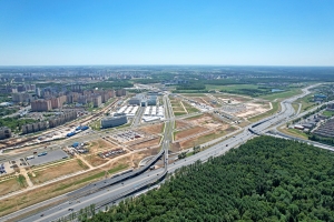 Собянин: почти 100 км дорог построят в ТиНАО до 2026 года