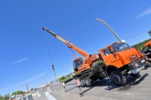 Около 500 единиц техники задействовано на строительстве МСД