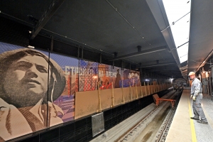 Завершена отделка платформы и второго вестибюля станции «Сокольники» БКЛ метро