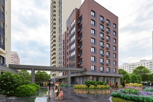 Дом из двух корпусов начали строить по реновации в Ивановском