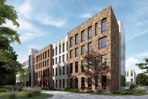 Завершается устройство фасадов школы в поселении Щаповское