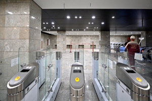 Мрамор уфалей украсит зону пересадки на станции «Сокольники» БКЛ метро