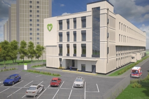 Будущая поликлиника в районе Свиблово готова на 80 процентов