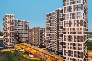 Апартаменты, отель и кафе построили около станции метро «Спартак»