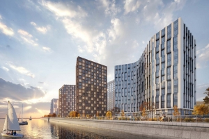 Волны и водная рябь: в Нагатинском Затоне появится офисно-деловой центр