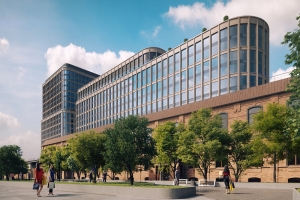 Бизнес-центр AFI Square построили у станции метро «Белорусская»