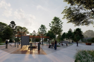 Памп-трек и зону воркаута обустроят в парке «Покровское-Стрешнево»