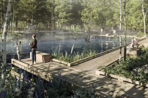 Зону отдыха и экоплощадь создадут в будущем парке «Яуза»