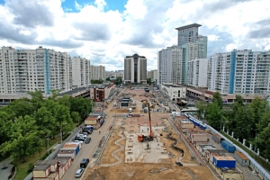 У станции БКЛ метро «Сокольники» создают общественное пространство