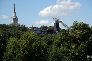 Спорткомплекс с канатной дорогой на Воробьёвых горах откроют в сентябре