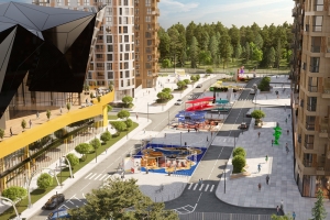 Улица в поселке Ватутинки станет арт-пространством под открытым небом