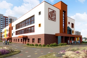 Рисунки разноцветных домиков украсят детский сад в Рассказовке