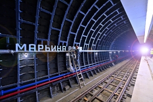 72 метра под землей: как строят станцию БКЛ метро «Марьина Роща»