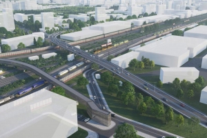 Новая эстакада свяжет районы Лефортово и Соколиная Гора