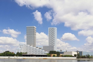 Панели светлых оттенков украсят первые жилые дома в промзоне «ЗИЛ-Юг»