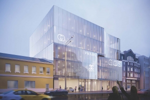 Торговый комплекс с фасадами из стекла построят в районе Тверской