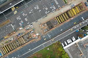 Отделочные работы идут на станции «Внуково» Солнцевской линии