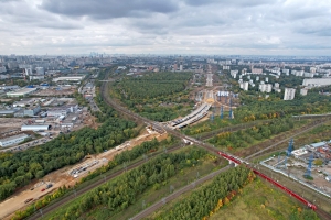 Южный участок новой магистрали МСД будет шестиполосным