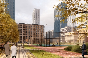 В ЖК Balance установили французские балконы и энергоэффективные окна