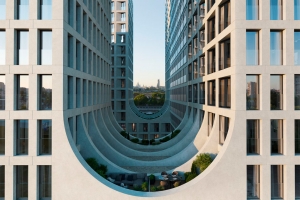 Панорамные окна украсят комплекс на набережной Москвы-реки