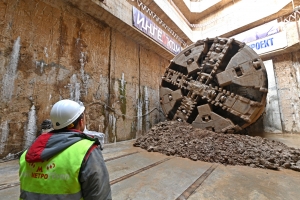 Рублёво-Архангельская линия метро: проходка первого тоннеля завершена