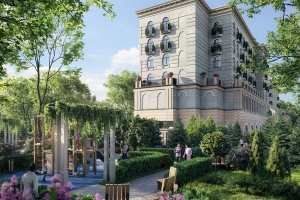 В Серебряной миле появился комплекс премиум-класса с рестораном