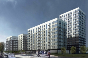 Дом из пяти корпусов построят в ЖК «Бунинские кварталы»