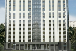 Строительство жилого дома в районе Чертаново Северное завершено на 40%