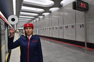 Продолжается строительство пересадочного моста на станции «Текстильщики» БКЛ метро