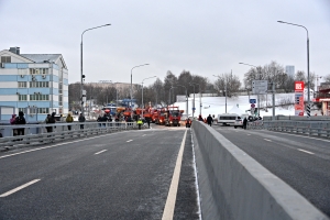 Новый мост над ж/д путями откроют на Ленинградском шоссе